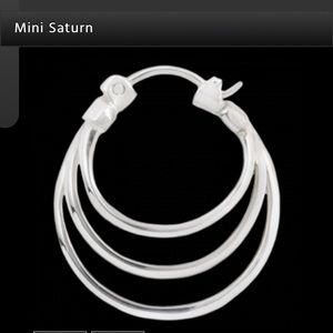 NEW IN BOX Maya Jewelry Mini Saturn Earrings